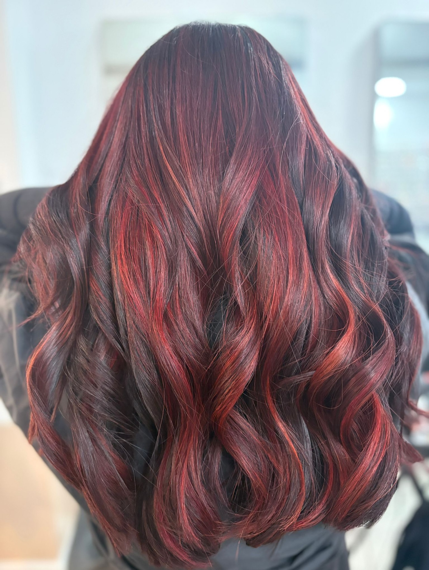 Balayage and highlights